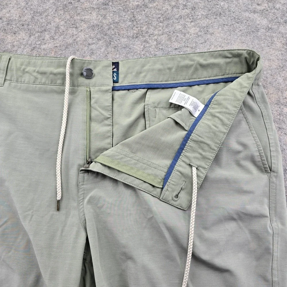 Faherty All Day Shorts Mens 38 Sage Green 7 Inseam Hybrid Stretch Quick Dry Swim
